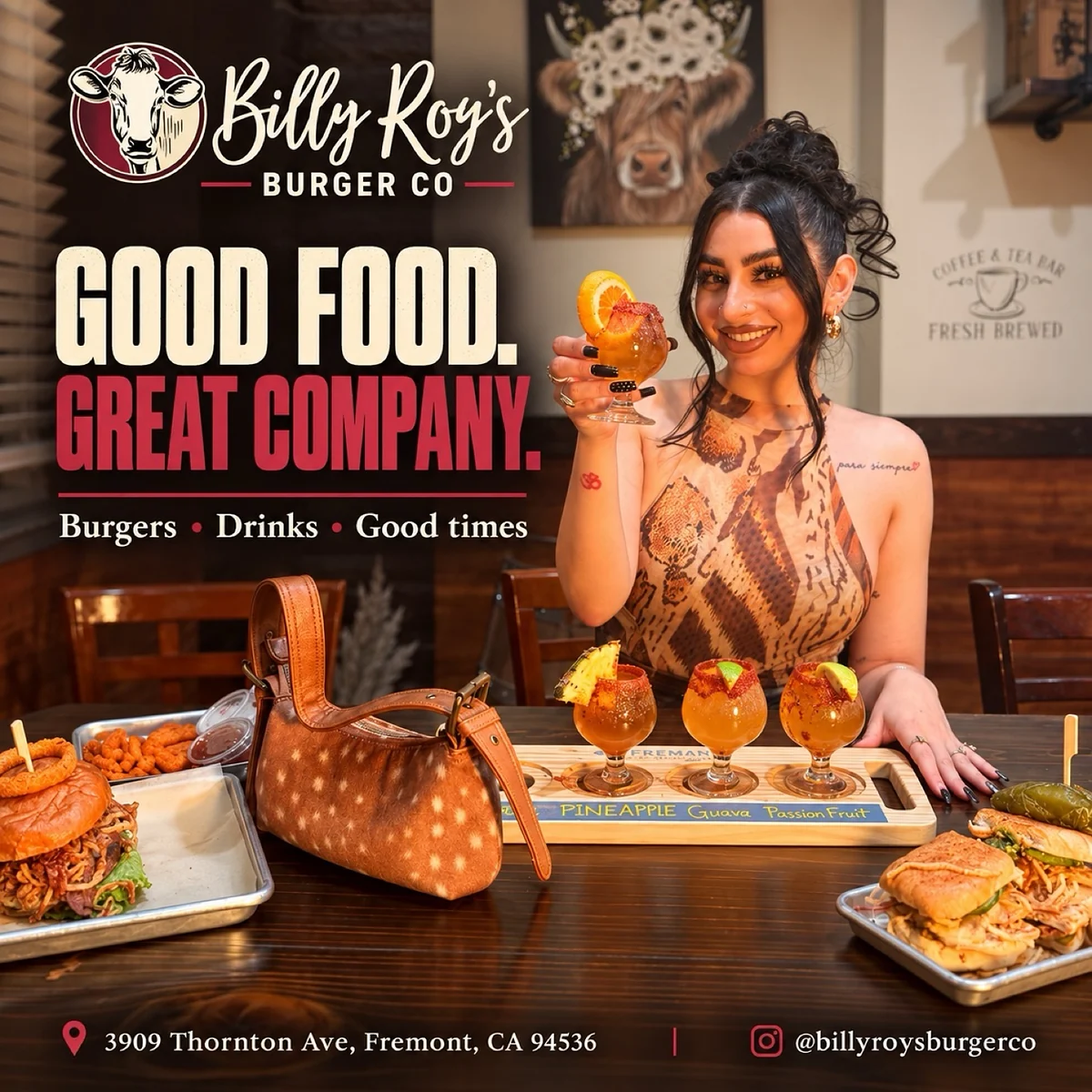Maria Marron for Billy Roy’s: dining feature