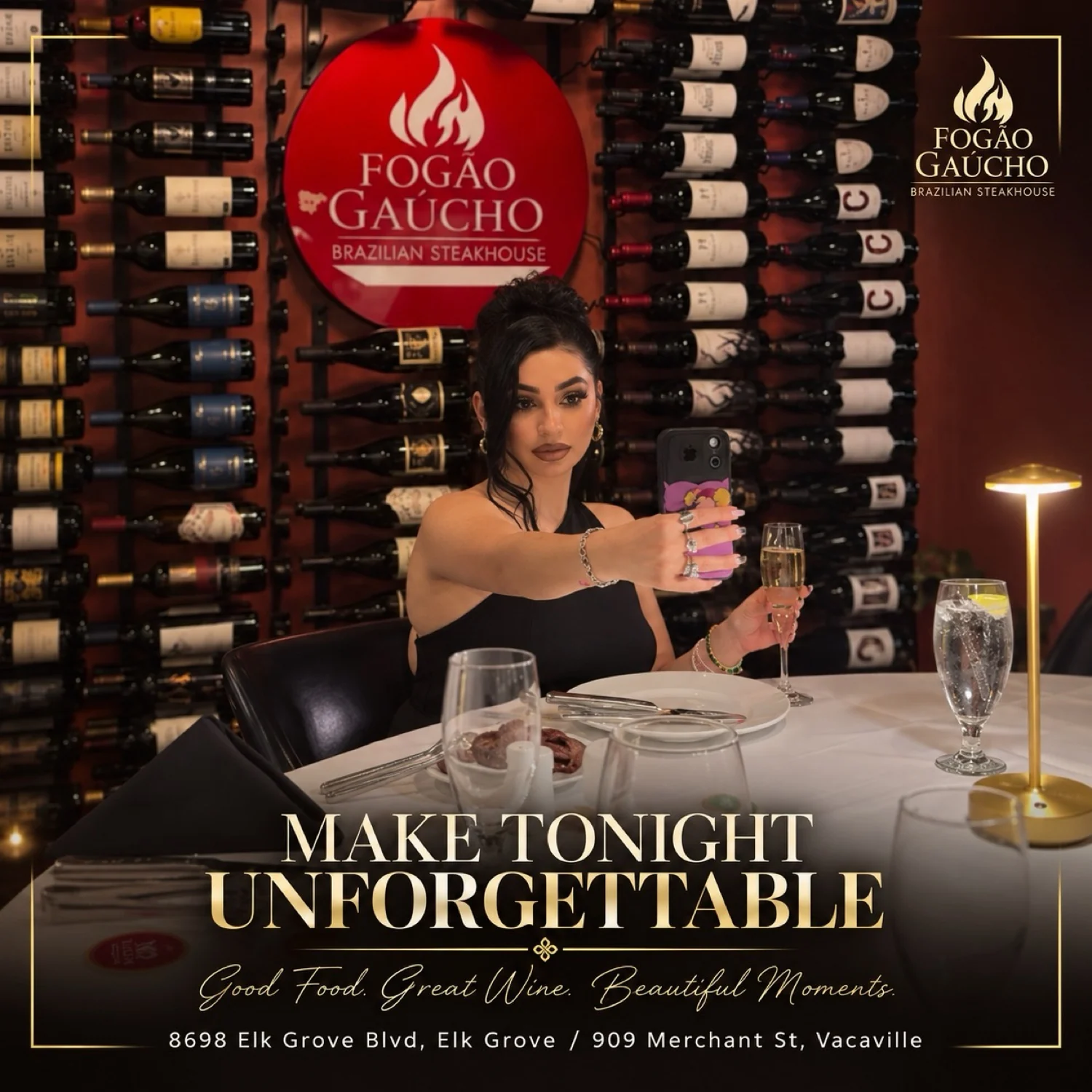 Maria Marron for Fogão Gaúcho — dining night
