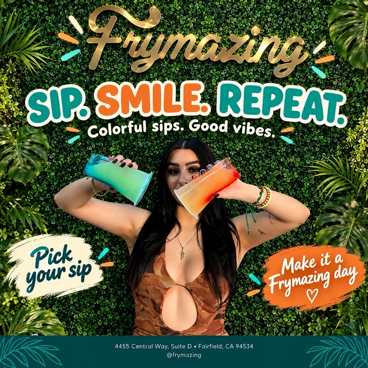 Maria Marron for Frymazing: lifestyle · drinks