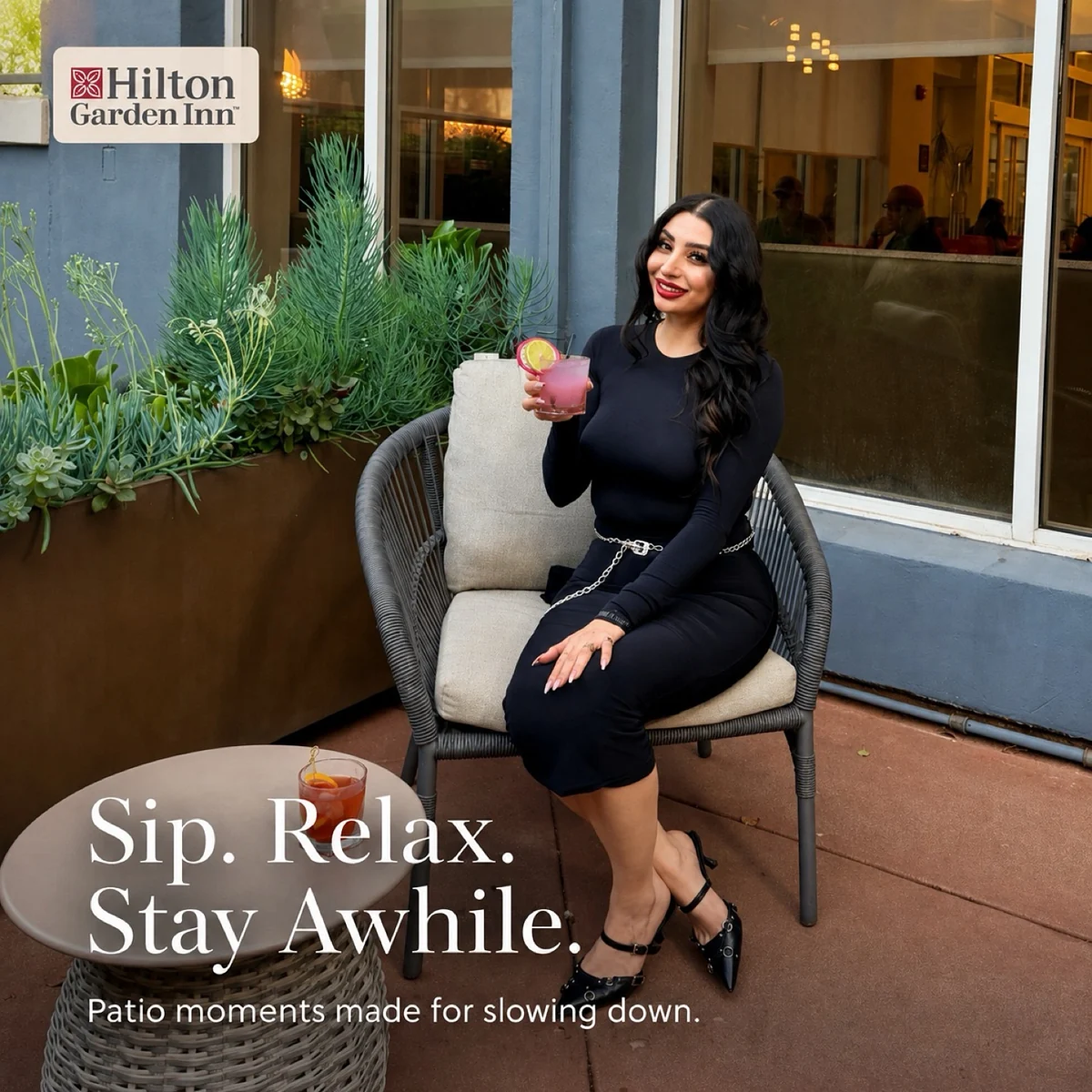 Maria Marron for Hilton Garden Inn: hotel stay